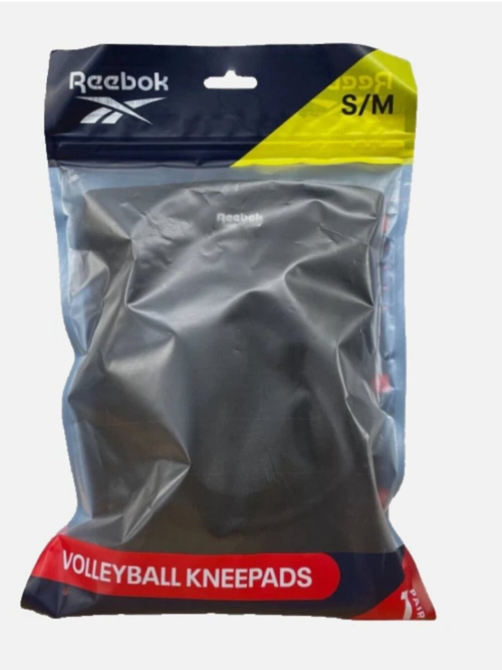 Reebok Volleyball Knee Pads Unisex 1-Pair S/M (center knee): 12.5-14.5"